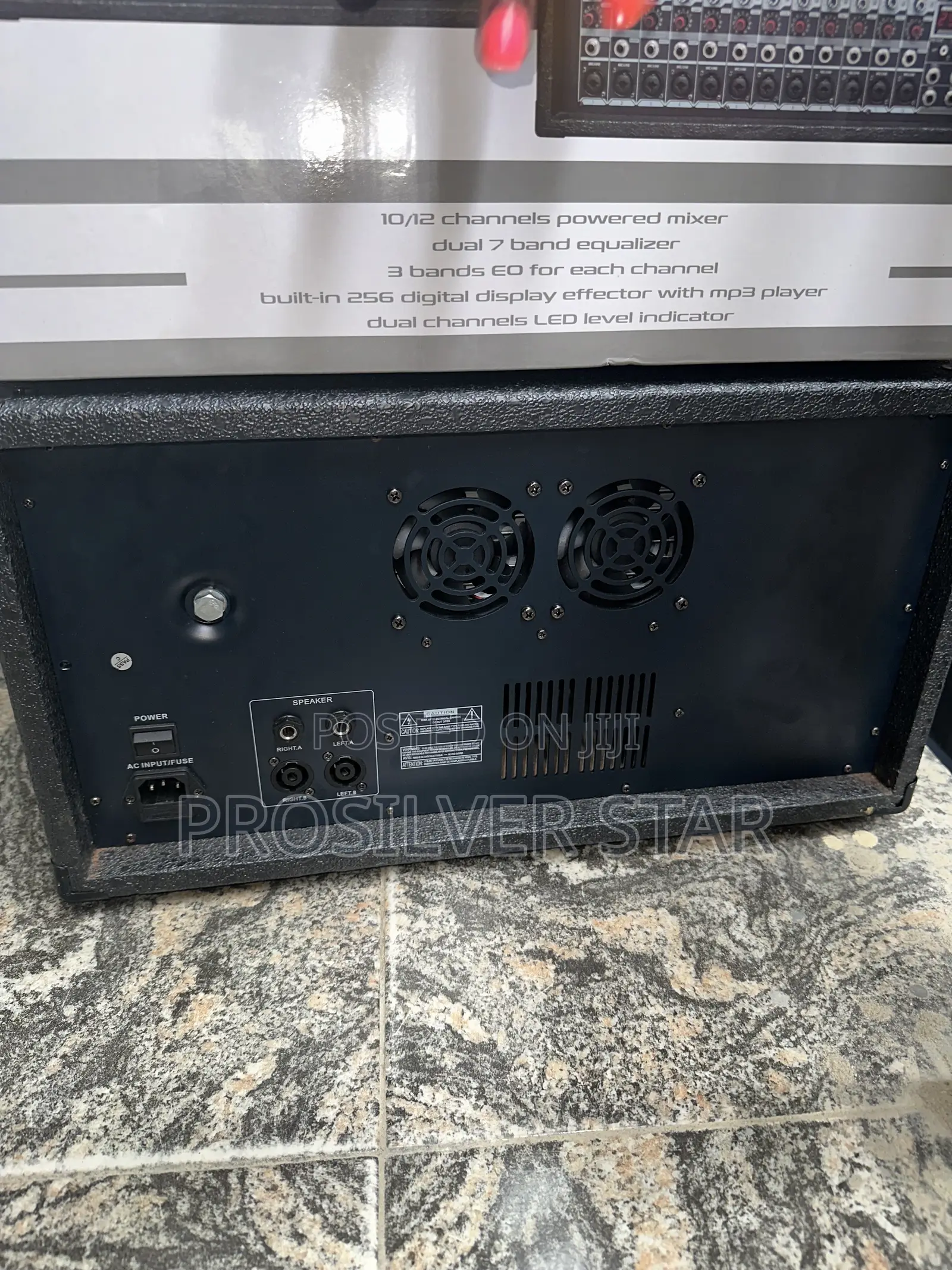Mackkie 12800VIP 12-Channel Powered Mixer