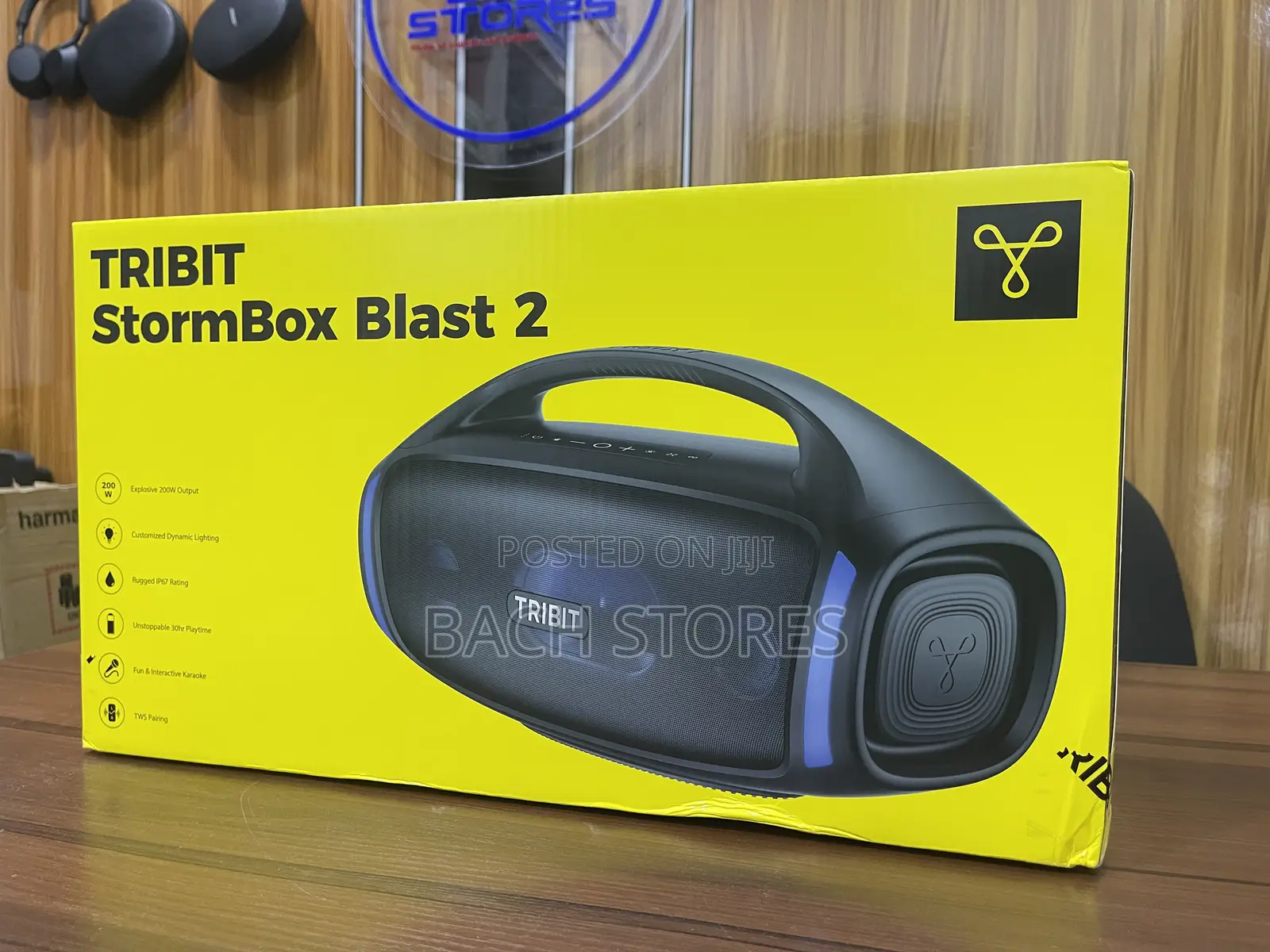 Tribit Stormbox Blast 2 Portable Boombox Speaker