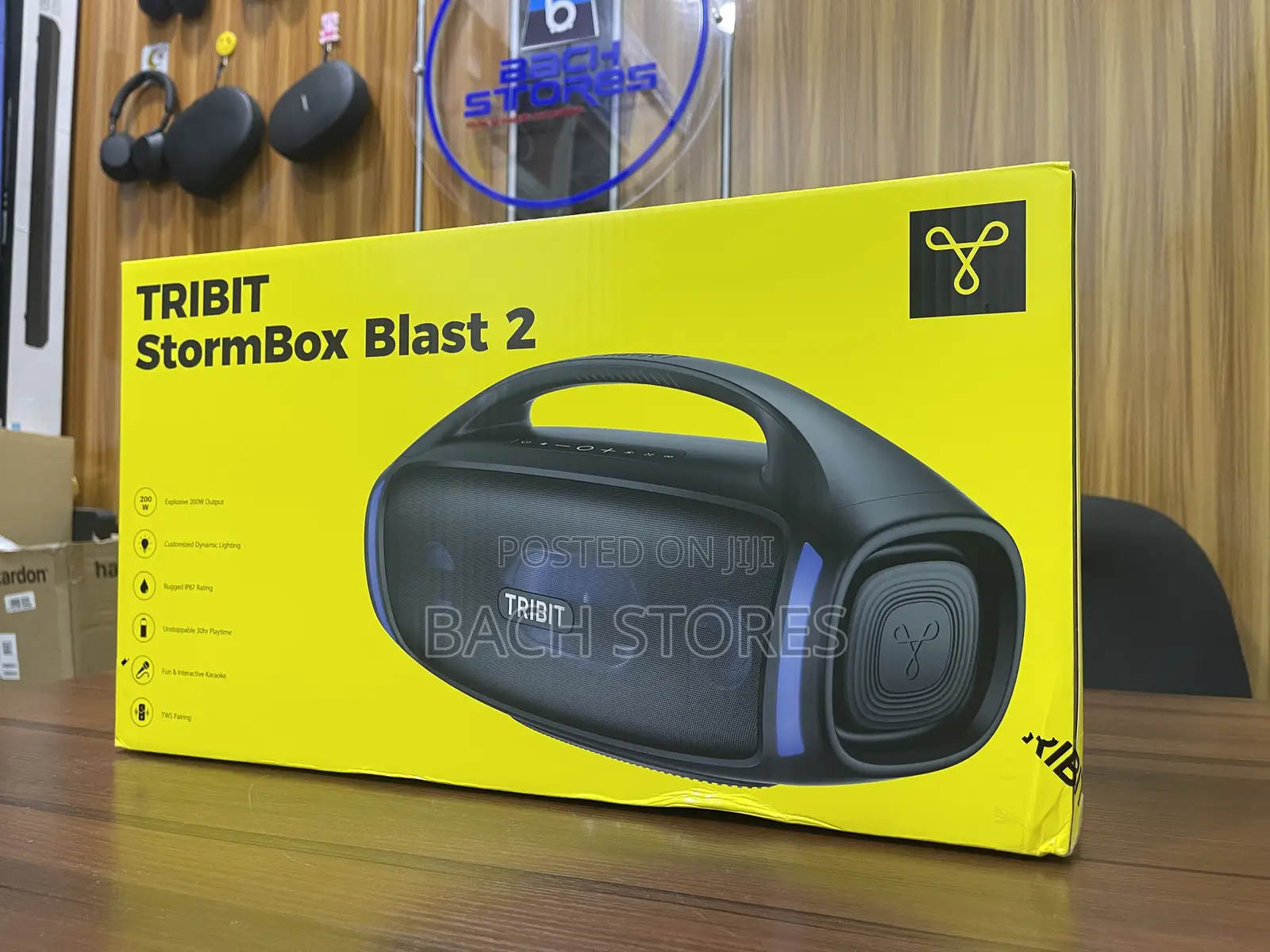 Tribit Stormbox Blast 2 Portable Boombox Speaker