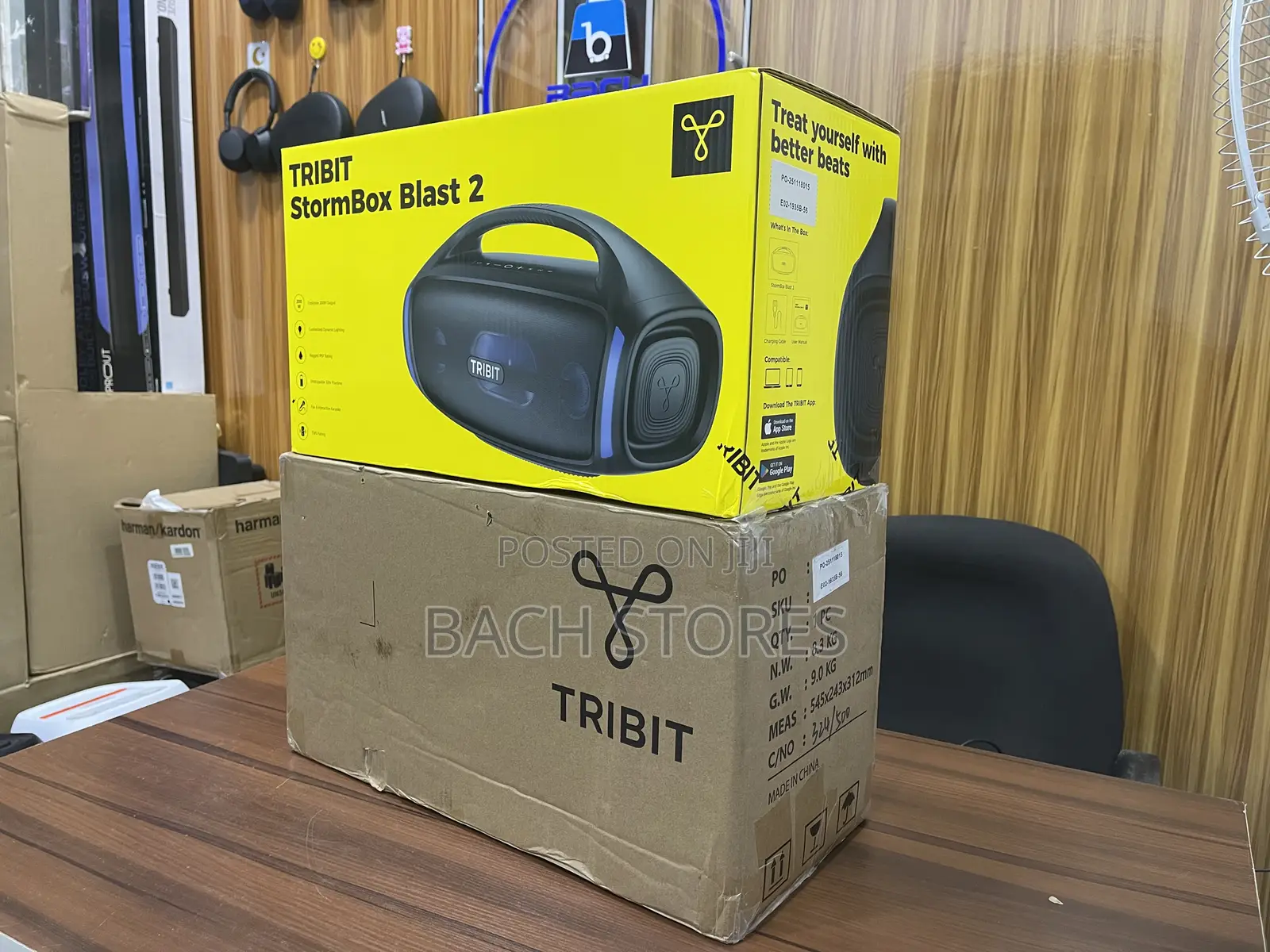 Tribit Stormbox Blast 2 Portable Boombox Speaker