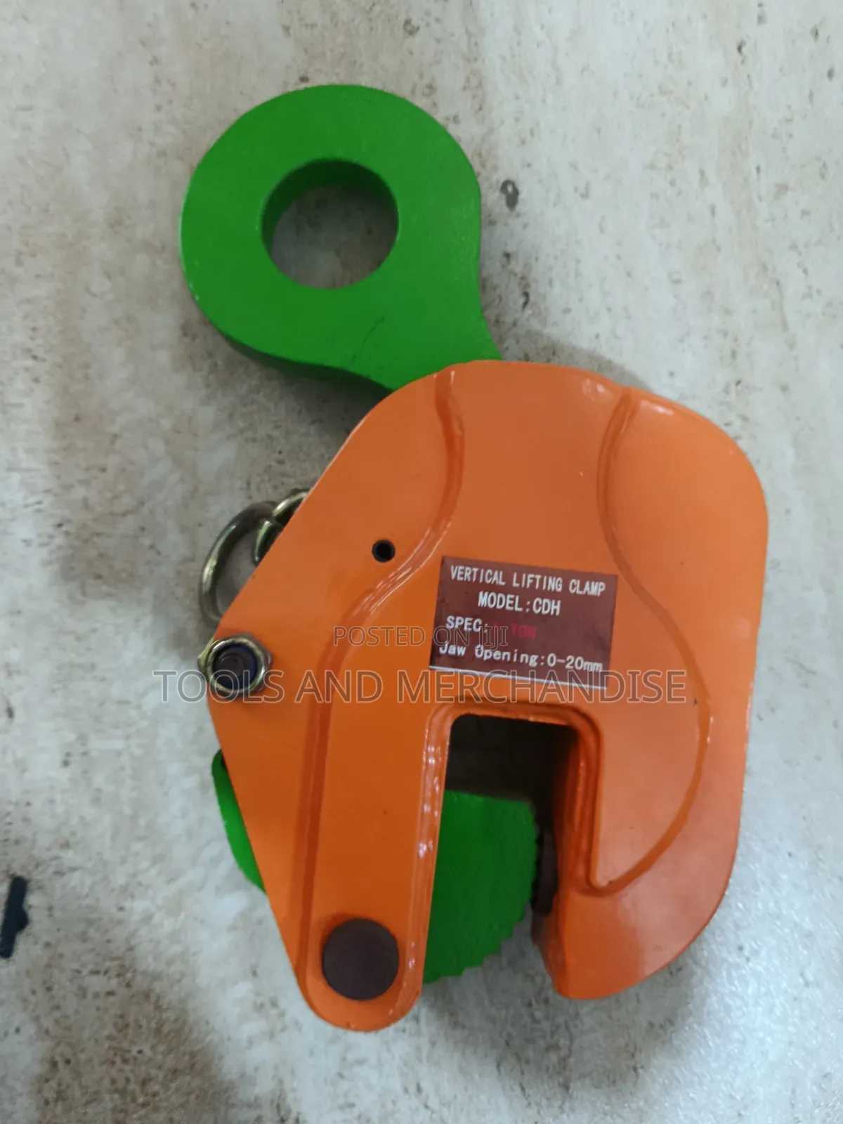 Vertical Lifting Clamp 1 Ton (Plate Clamp)