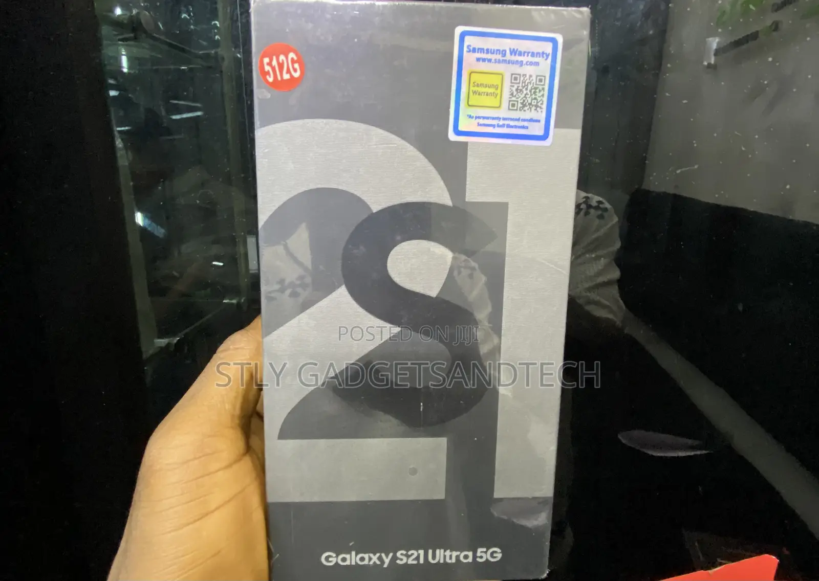 New Samsung Galaxy S21 Ultra 5G 512 GB Black