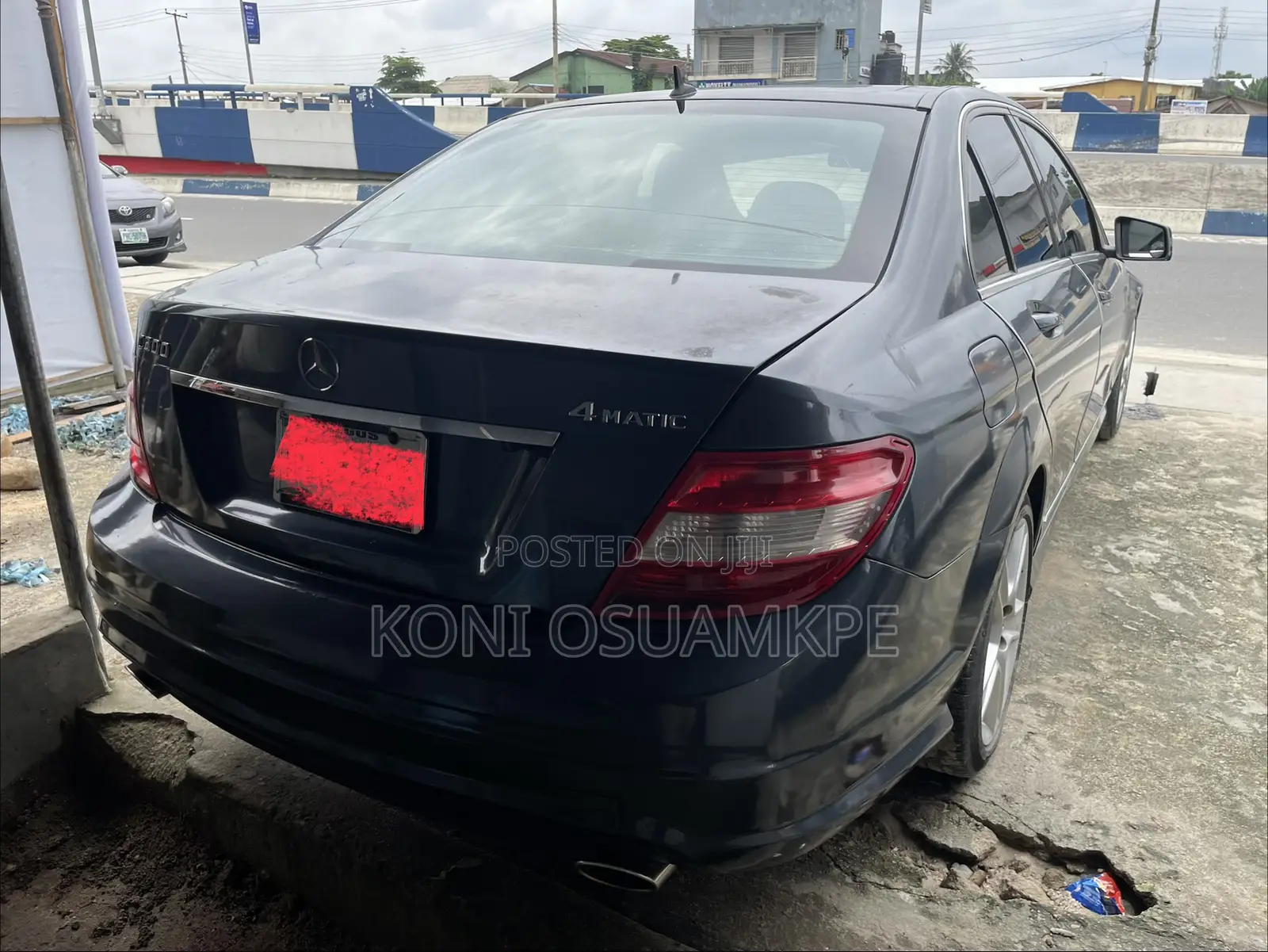 Mercedes-Benz C300 Sport 4Matic Sedan AWD (3.0L 6cyl 7A) 2011 Gray