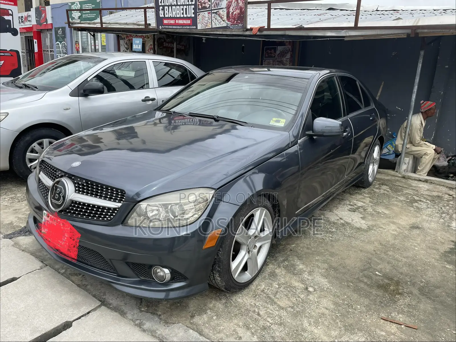 Mercedes-Benz C300 Sport 4Matic Sedan AWD (3.0L 6cyl 7A) 2011 Gray