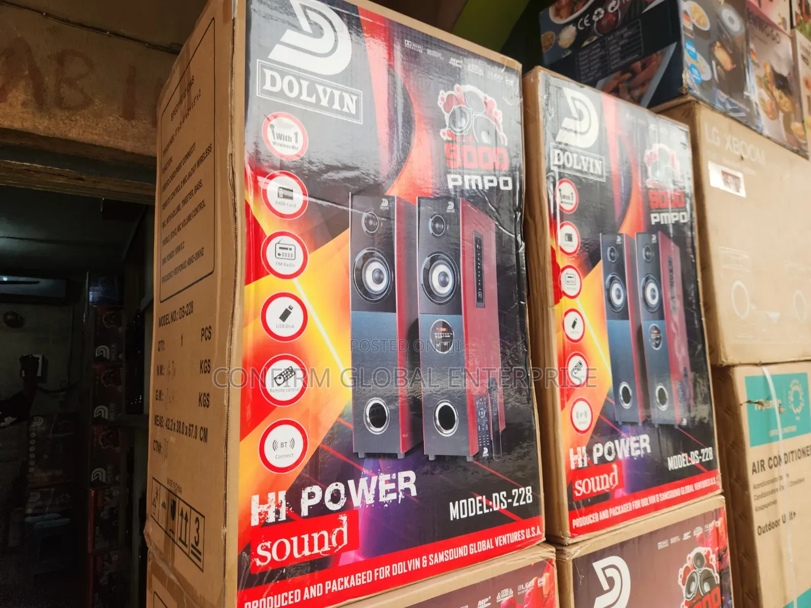 Dolvin DS-228 Hi-Power Bluetooth Speaker