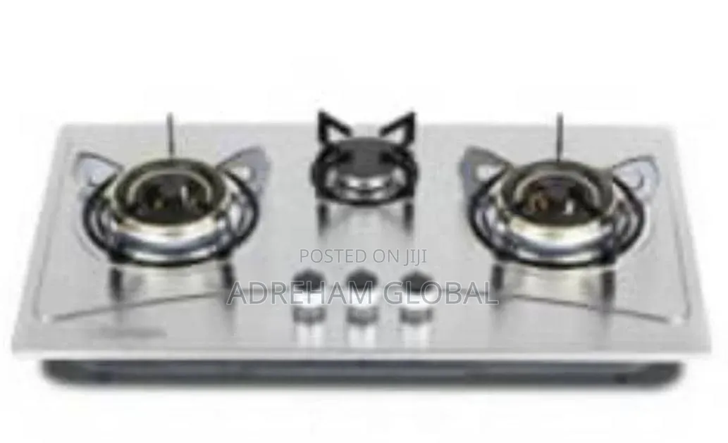 Qasa 3 Burner Stainless Cabinet Gas Cooker