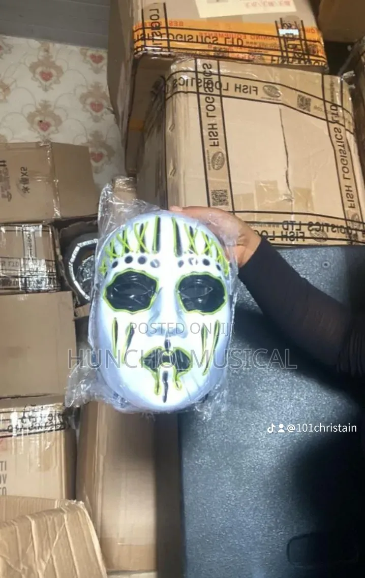 Latex Skull Mask Inspired by Horror Characters Like Ghostface,