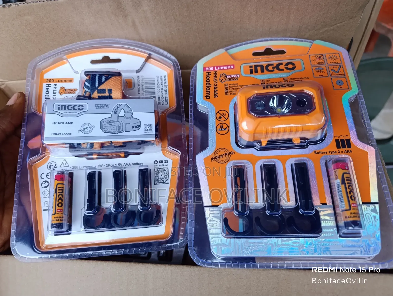 Ingco Headlamp Hhl013aaa8