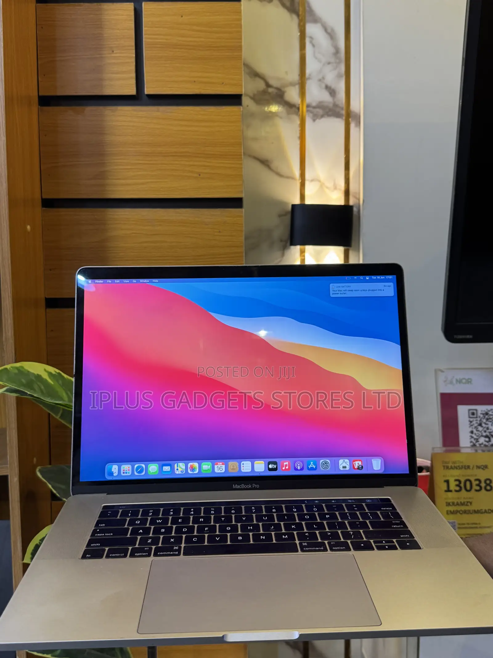Laptop Apple MacBook Pro 2016 16GB Intel Core i7 SSD 512GB