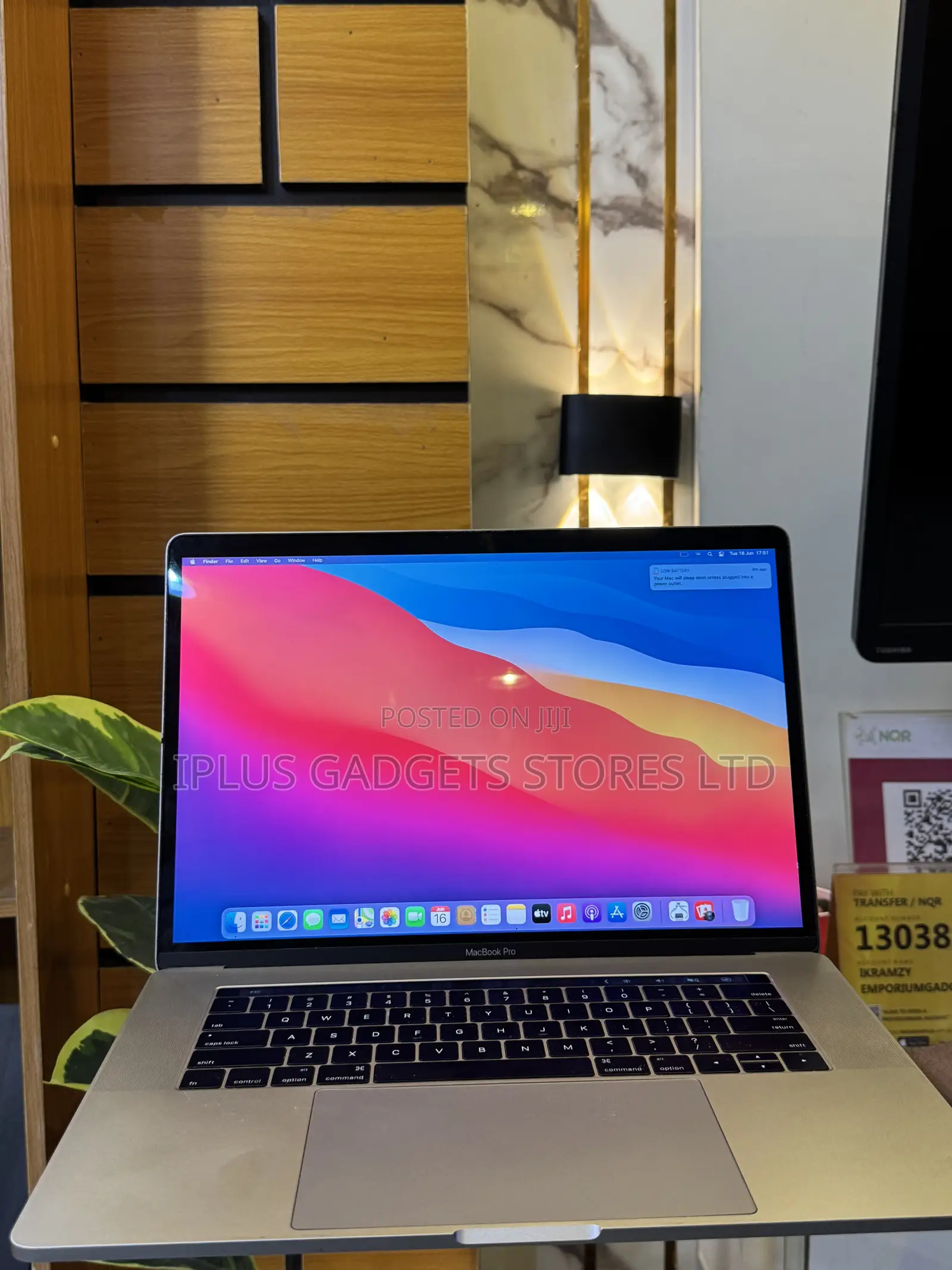 Laptop Apple MacBook Pro 2016 16GB Intel Core i7 SSD 512GB