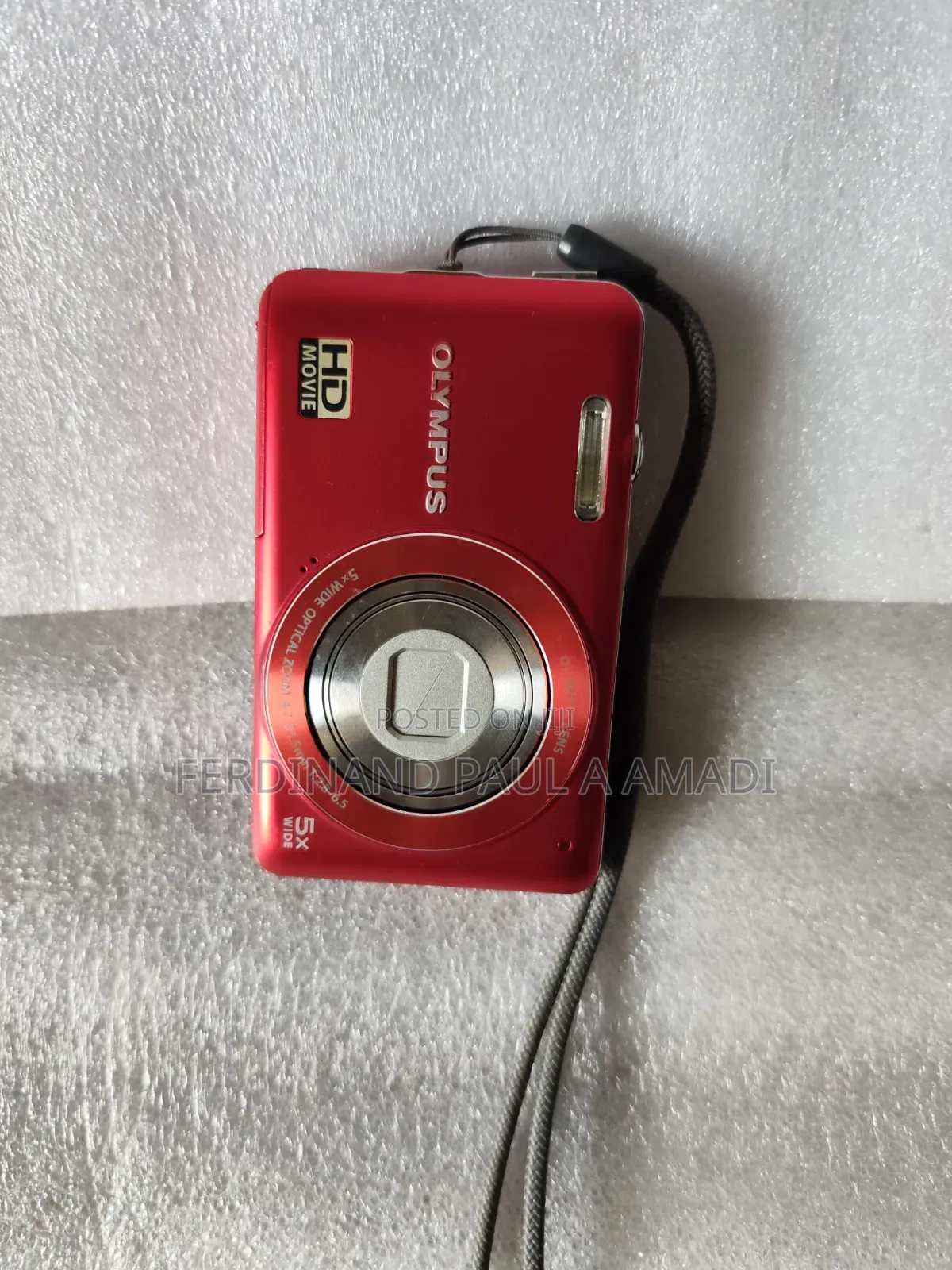 Olympus Digital Photo Video Camera for Vintage Passport Snapping