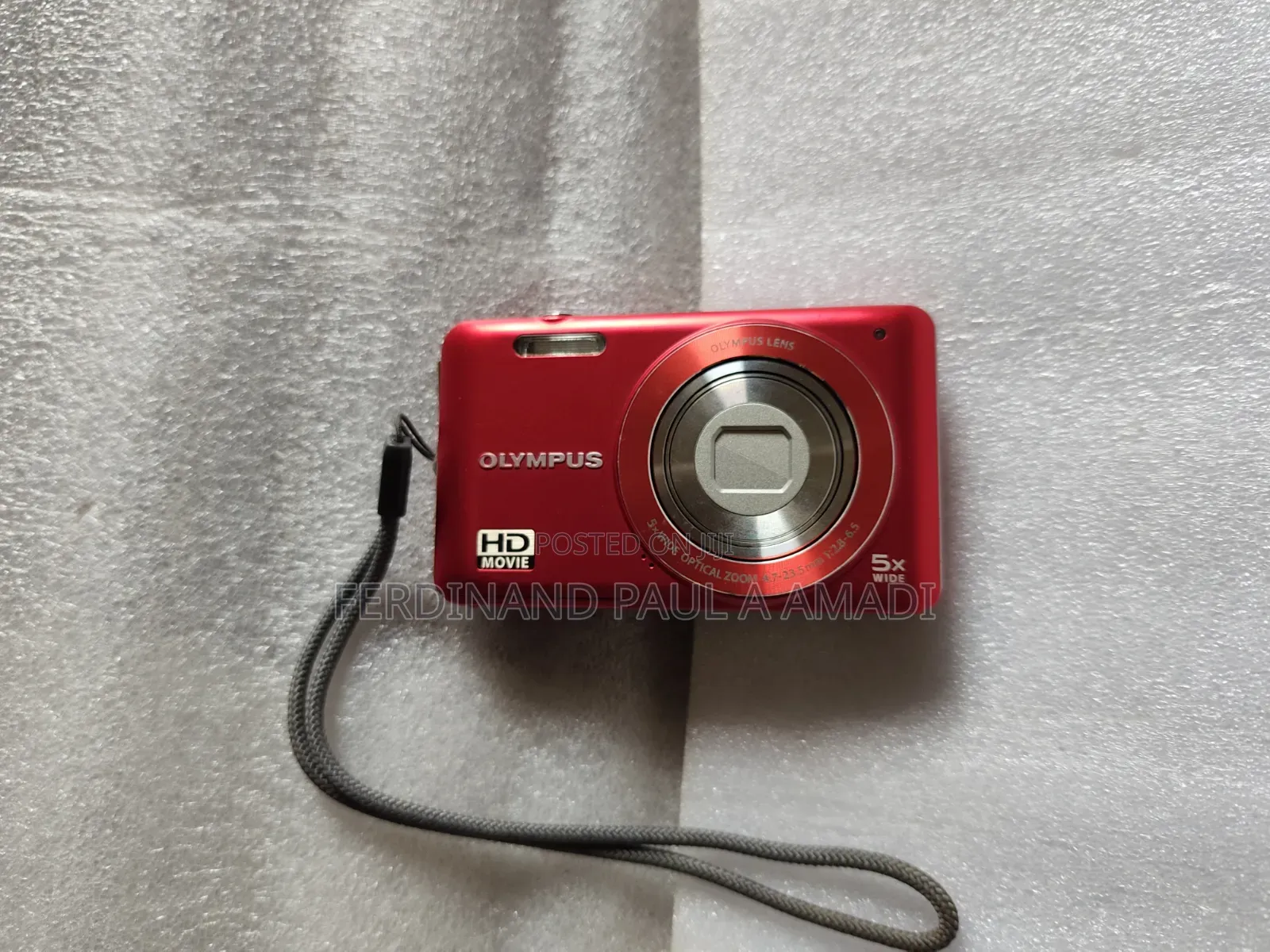 Olympus Digital Photo Video Camera for Vintage Passport Snapping
