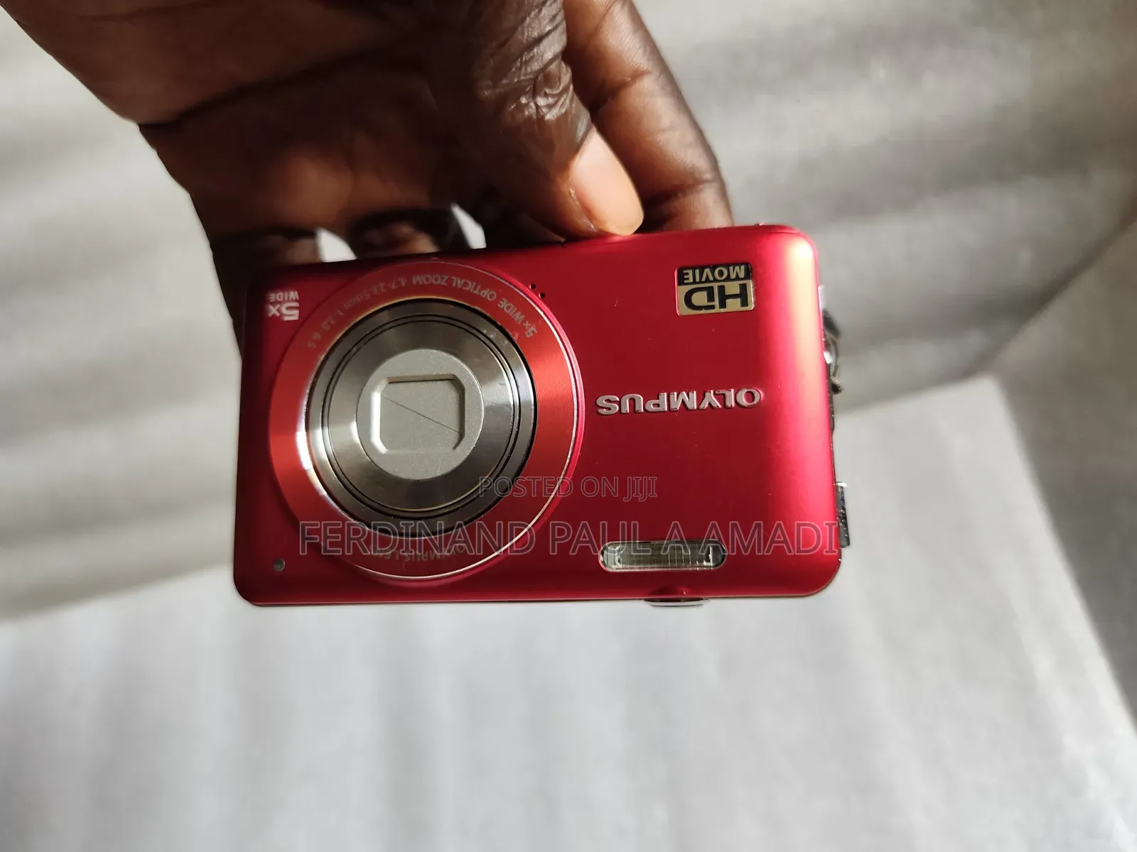 Olympus Digital Photo Video Camera for Vintage Passport Snapping