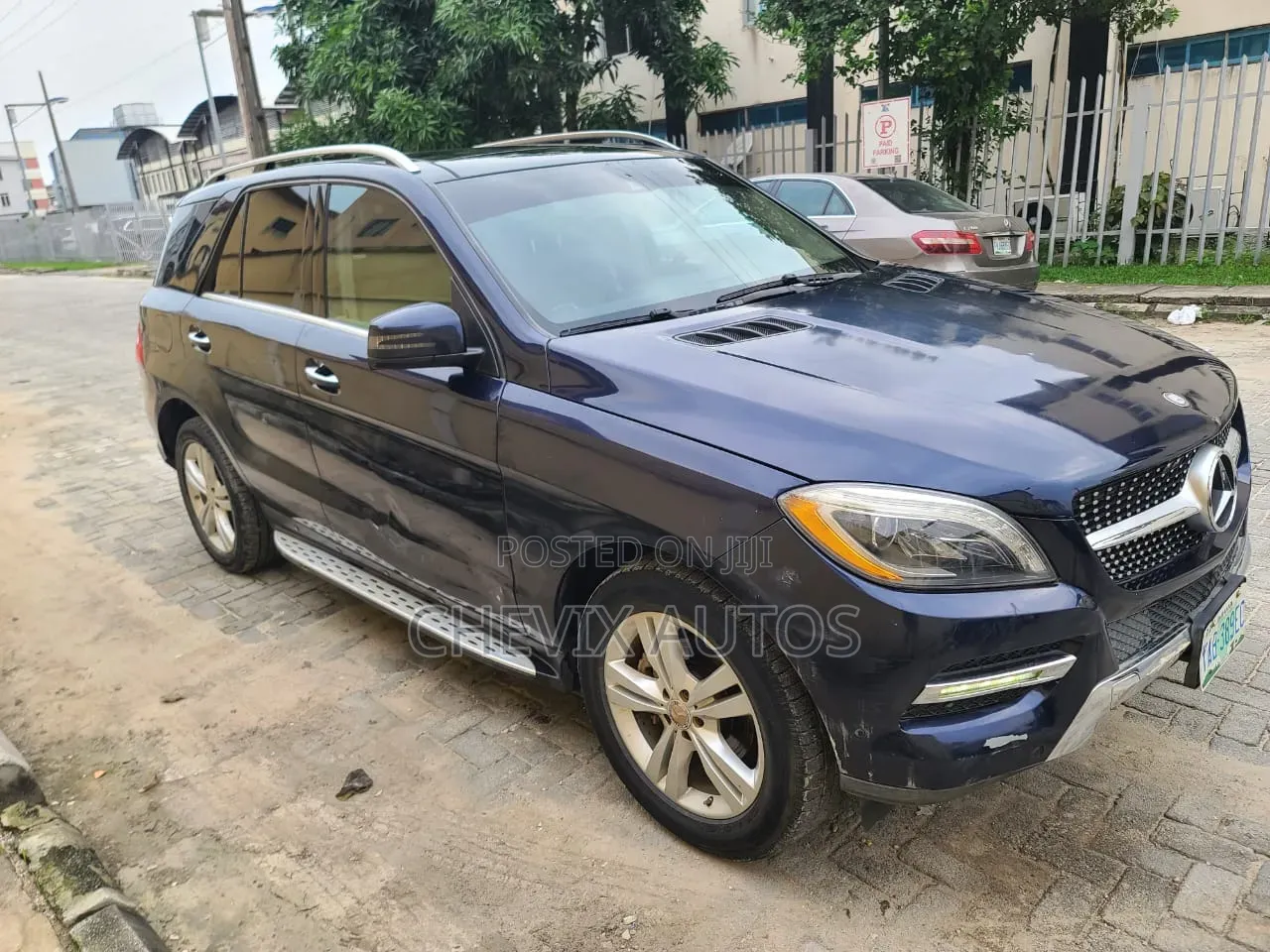 Mercedes-Benz M Class 2014 Blue