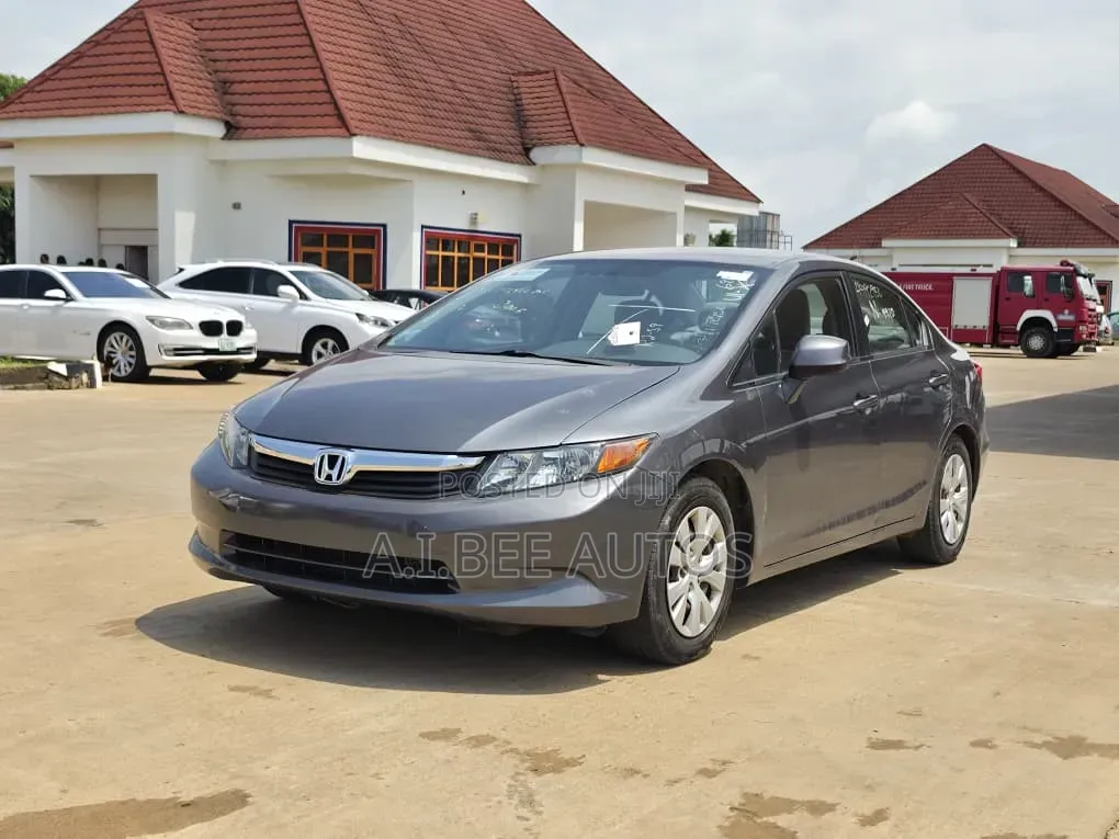 Honda Civic LX Sedan 2012 Gray