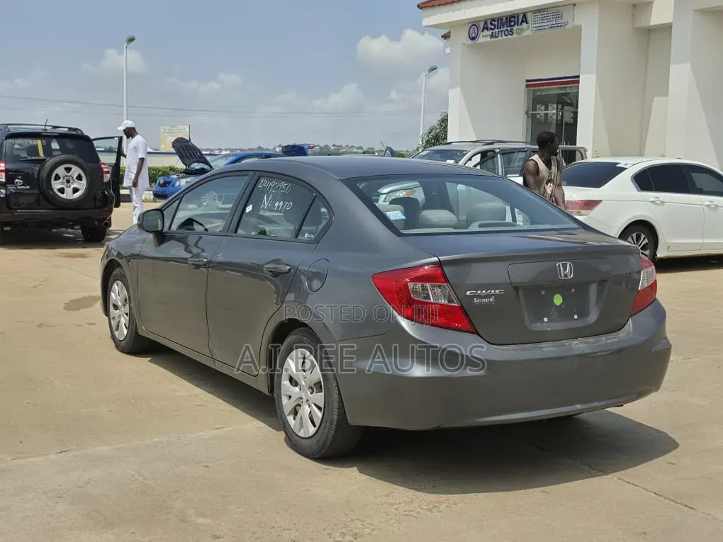 Honda Civic LX Sedan 2012 Gray