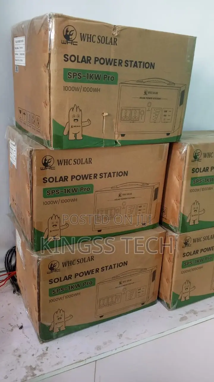 WHC Solar Power Generator With Charger