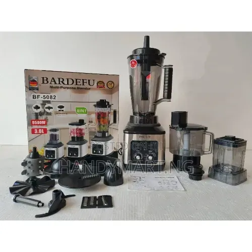 Original German Bardefu Commercial 8-in-1 Blender (5082) 45% OFF 3Star