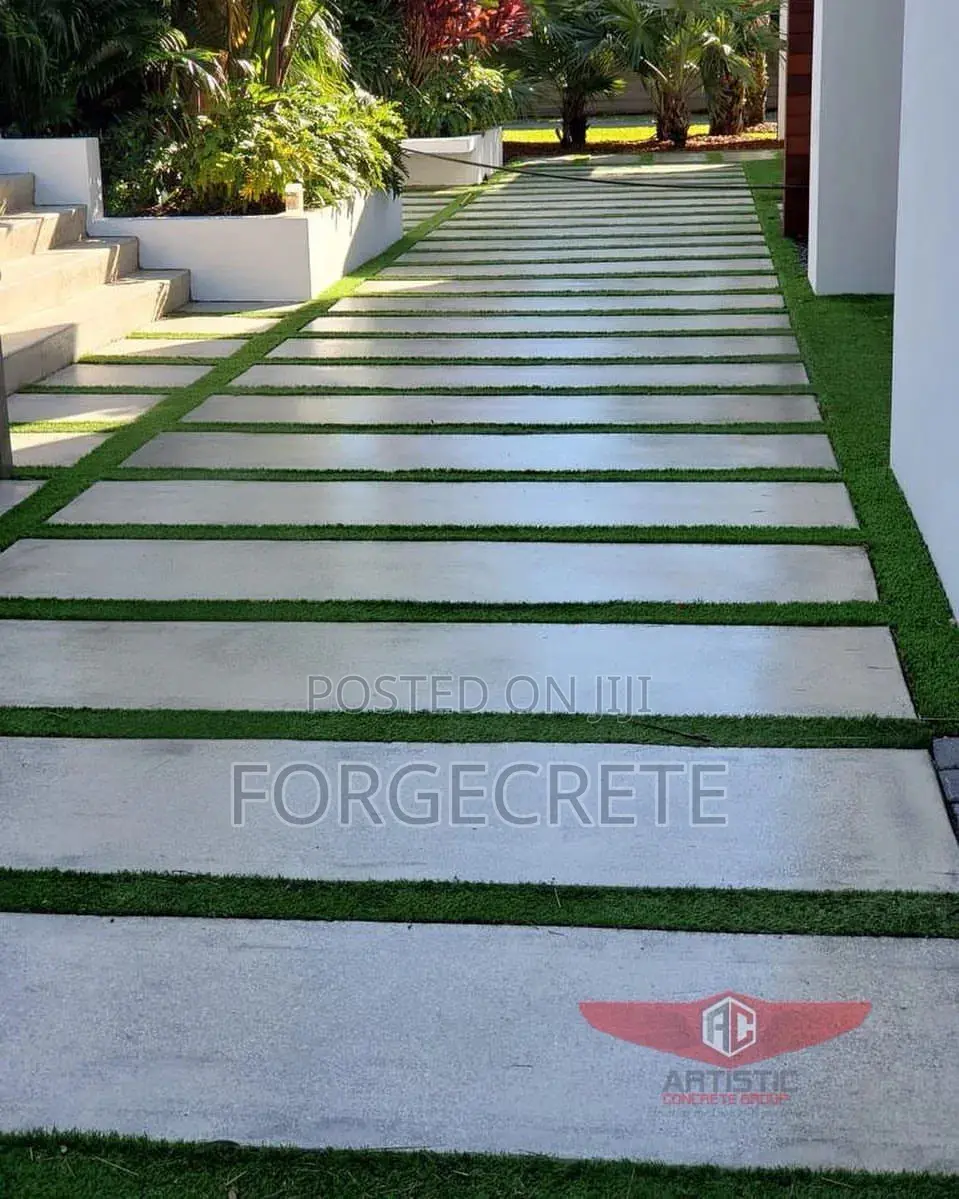 Concrete Flooring and Artificial Grass