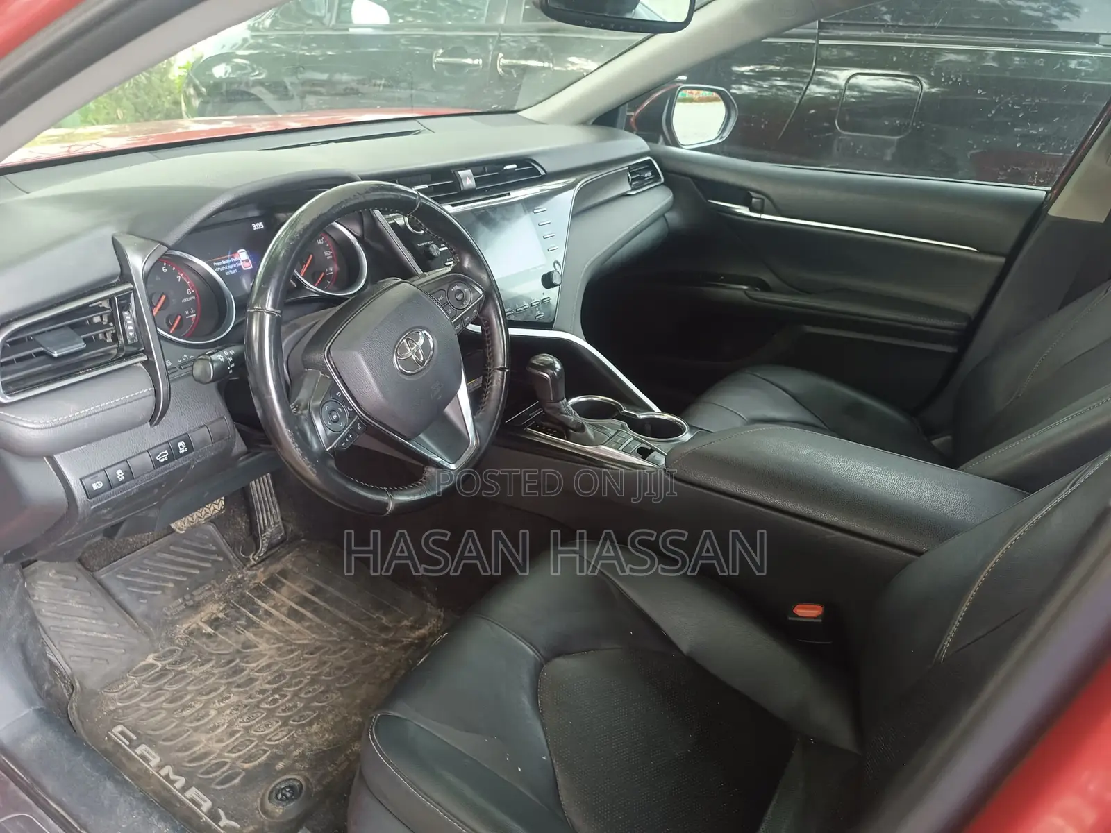 Toyota Camry XSE (2.5L 4cyl 8A) 2019 Red