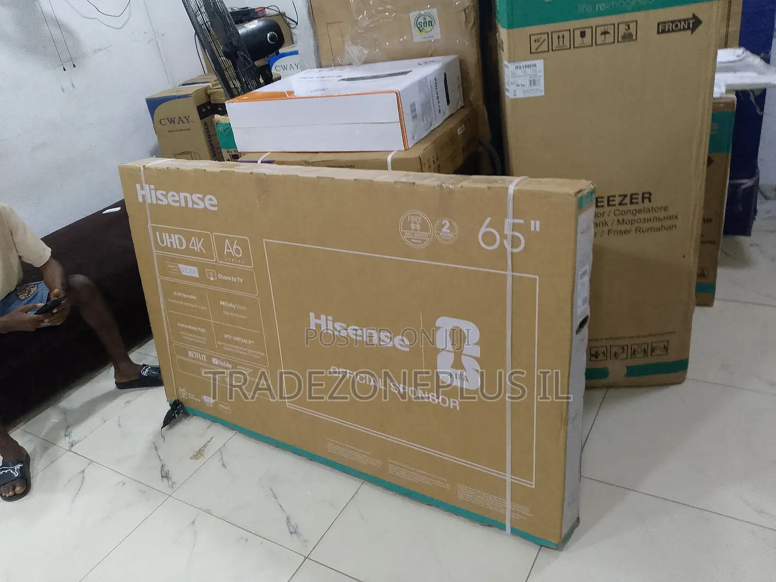 Hisense 65 Inches Smart TV With Dolby Vision