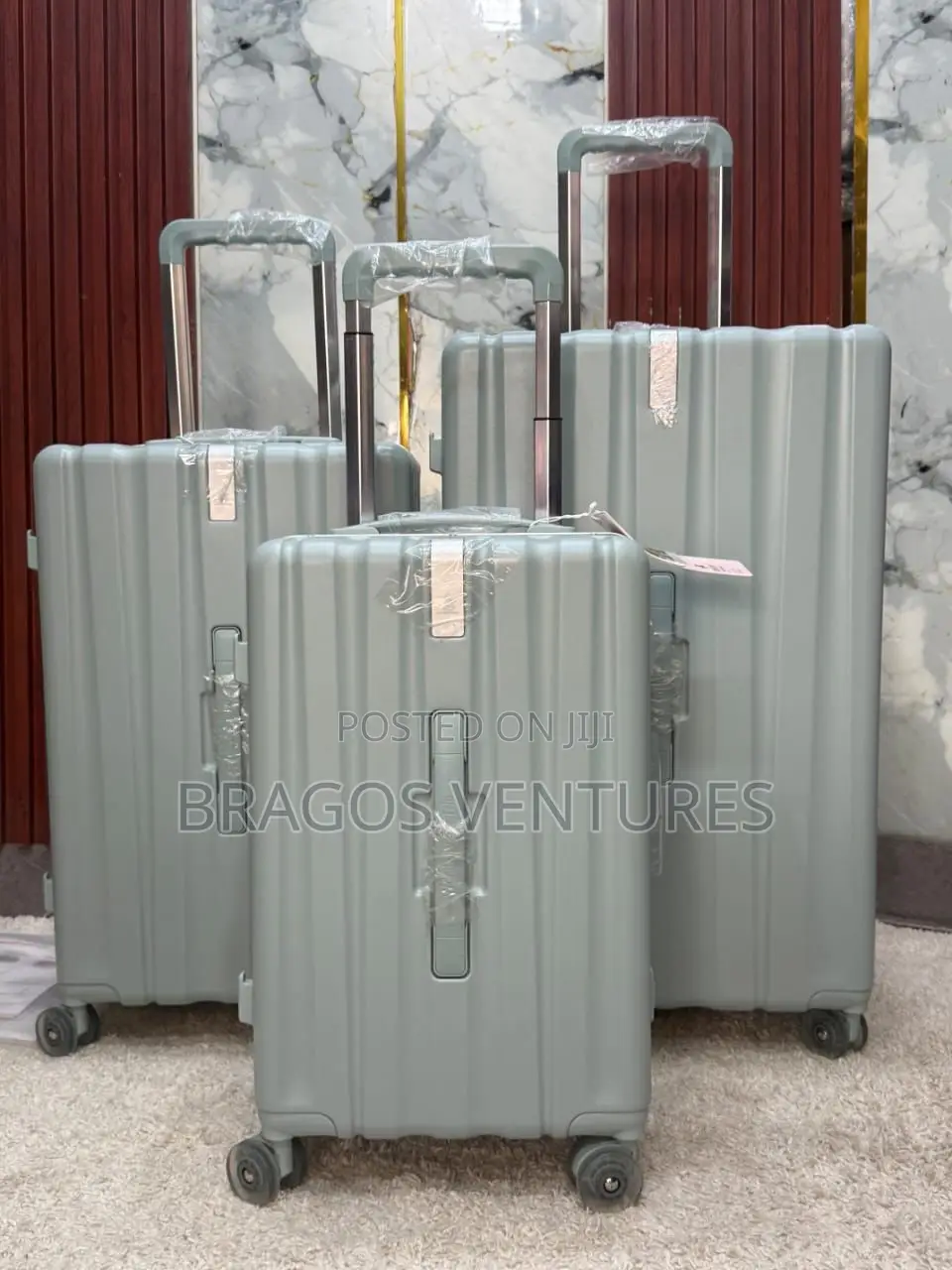 Set of 3pcs Luxurious Sect Boxes Luggage