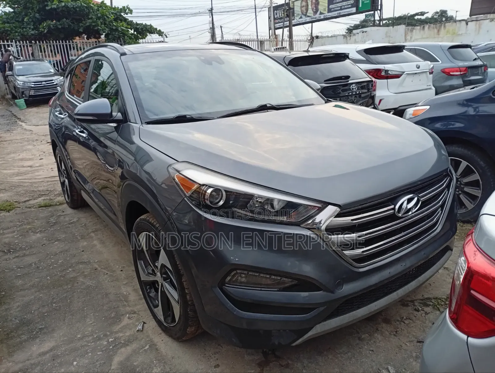 Hyundai Tucson Limited AWD 2016 Gray