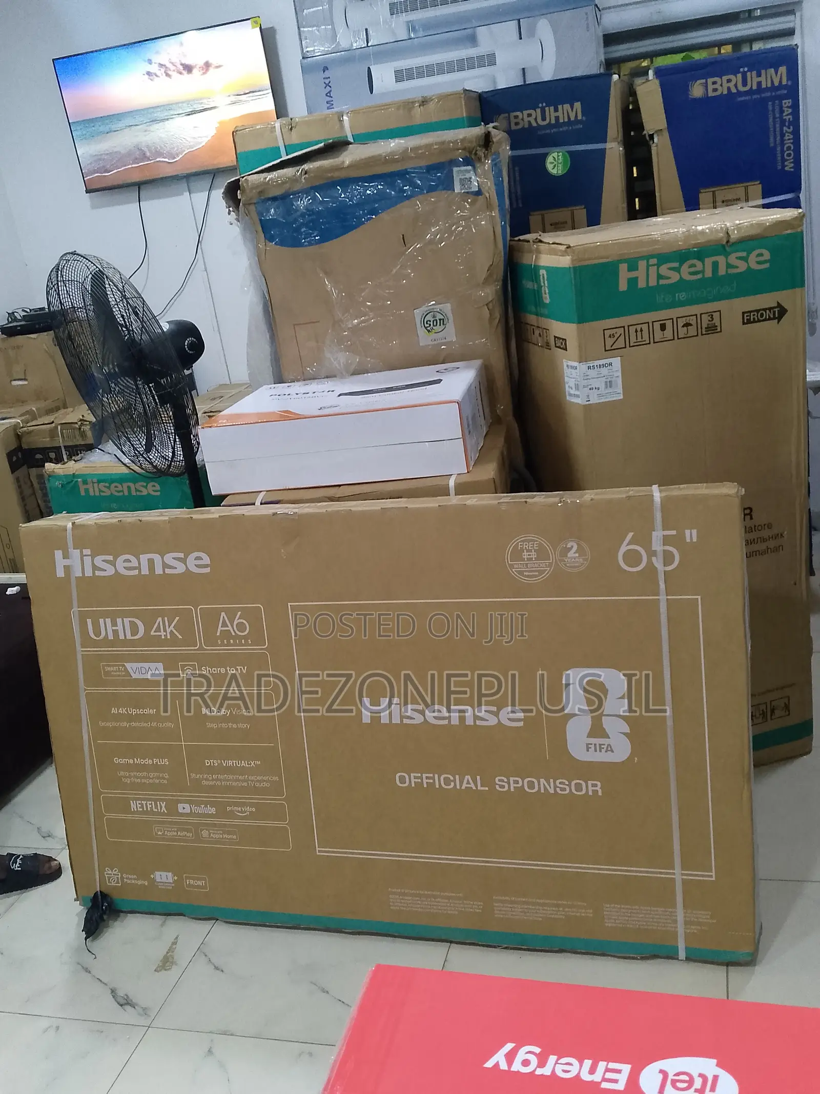 Hisense 65 Inches Smart TV With Builtin Streaming Apps