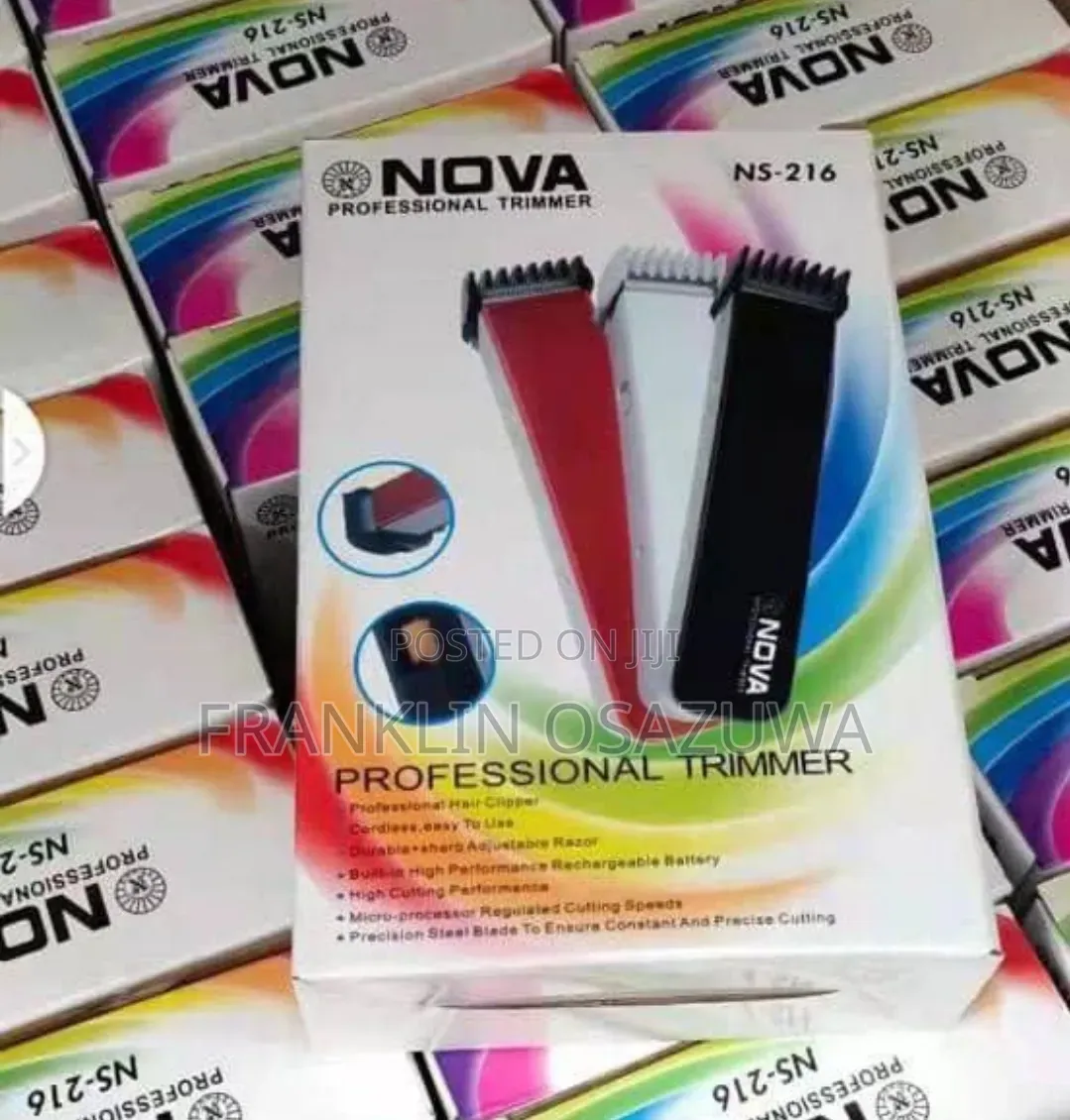 NOVA NS-216 Professional Rechargeable Hair Trimmer Beard Trimmer