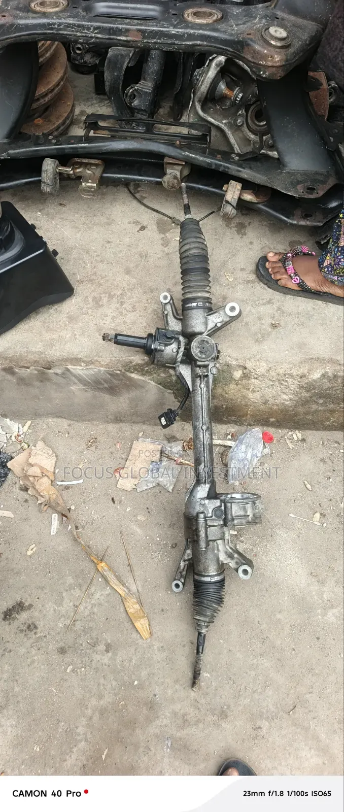 Empty Steering Rack for C300 2018 Model 4matic