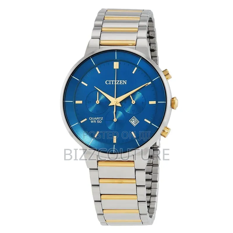 ORIGINAL Citizen Two-Tone Blue Dial Watch 100% AUTHENTIC GUARANTEED