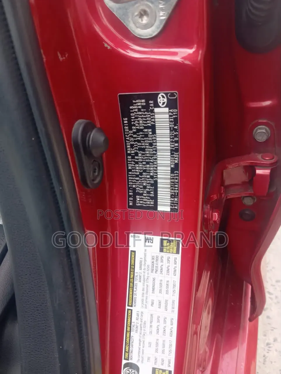 Toyota Corolla SE 2020 Red
