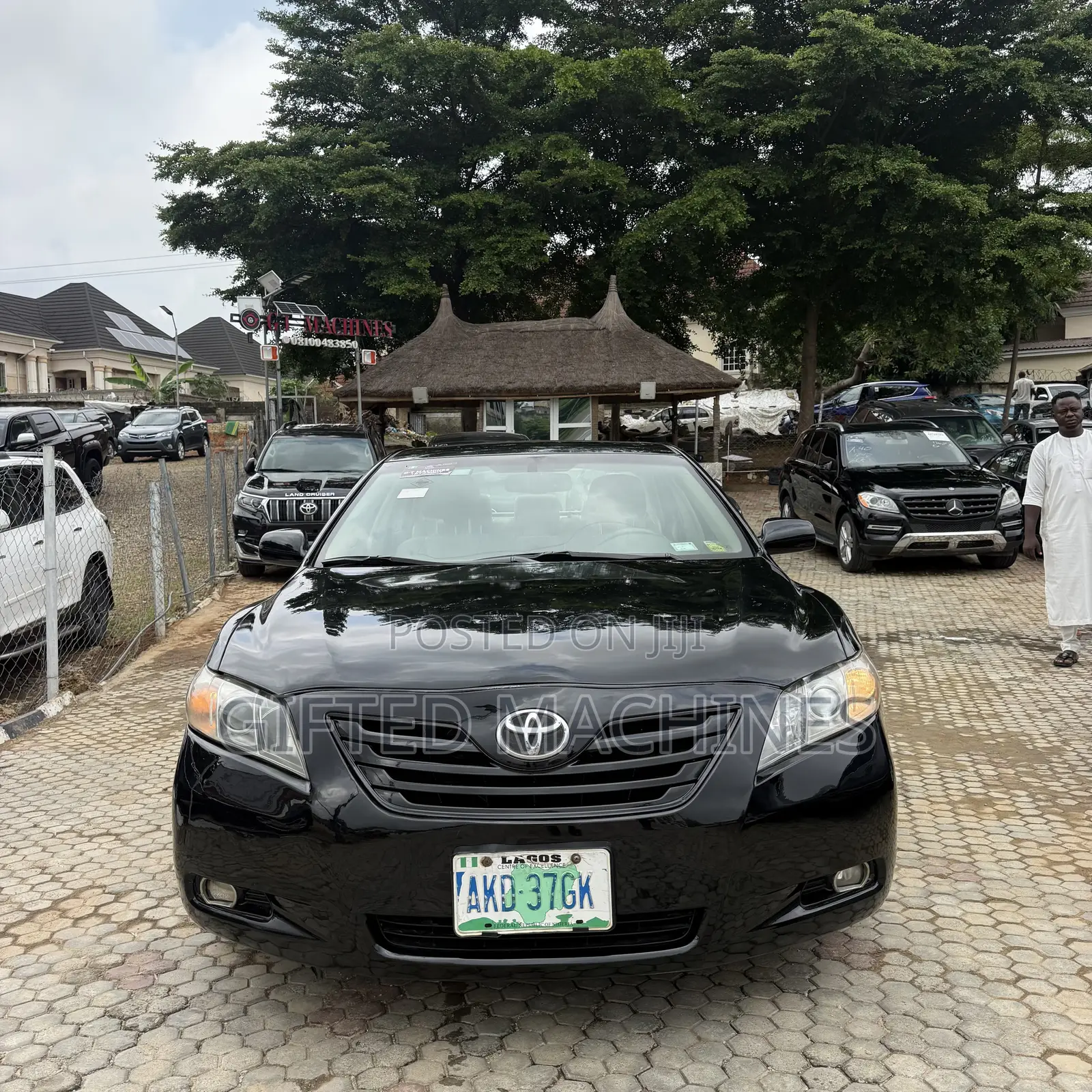Toyota Camry 2.4 LE 2008 Black