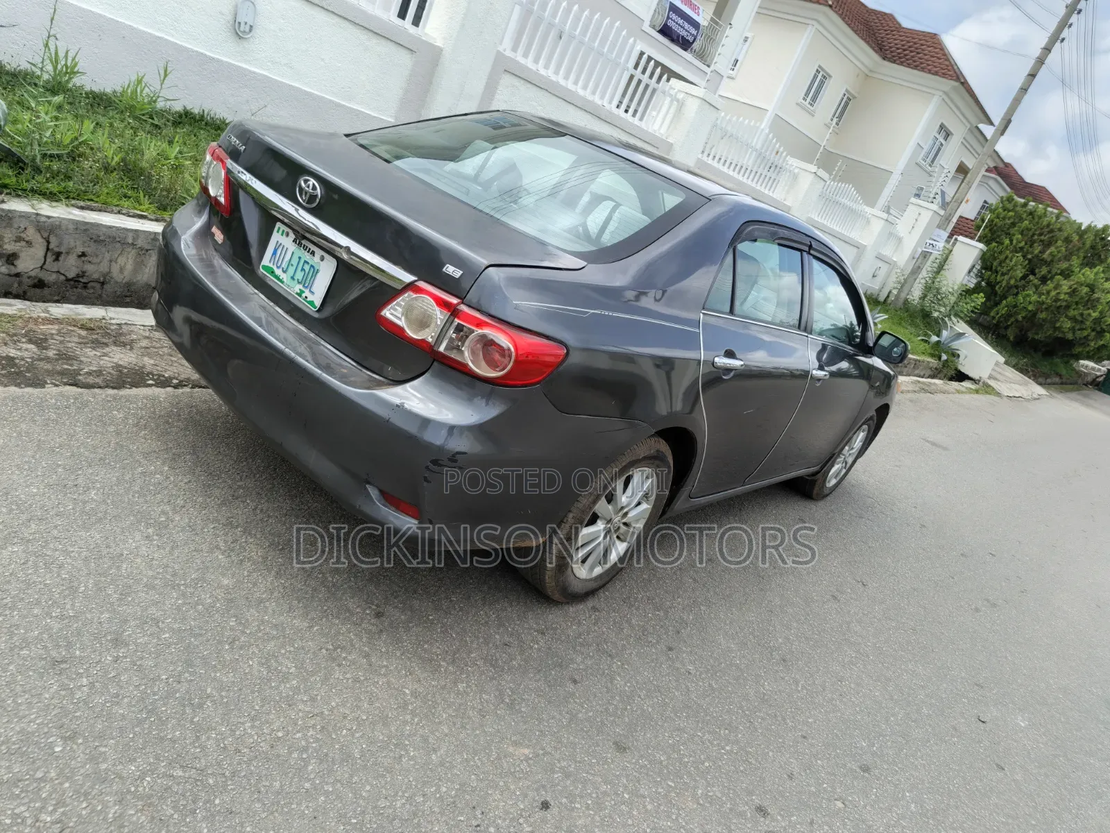 Toyota Corolla 2013 Gray