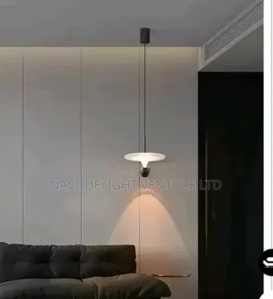 Space Age Inverted Cone Lounge Droplight