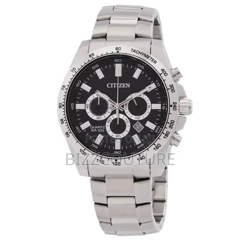 ORIGINAL Citizen Chronograph BlackDial Watch 100% AUTHENTIC GUARANTEED