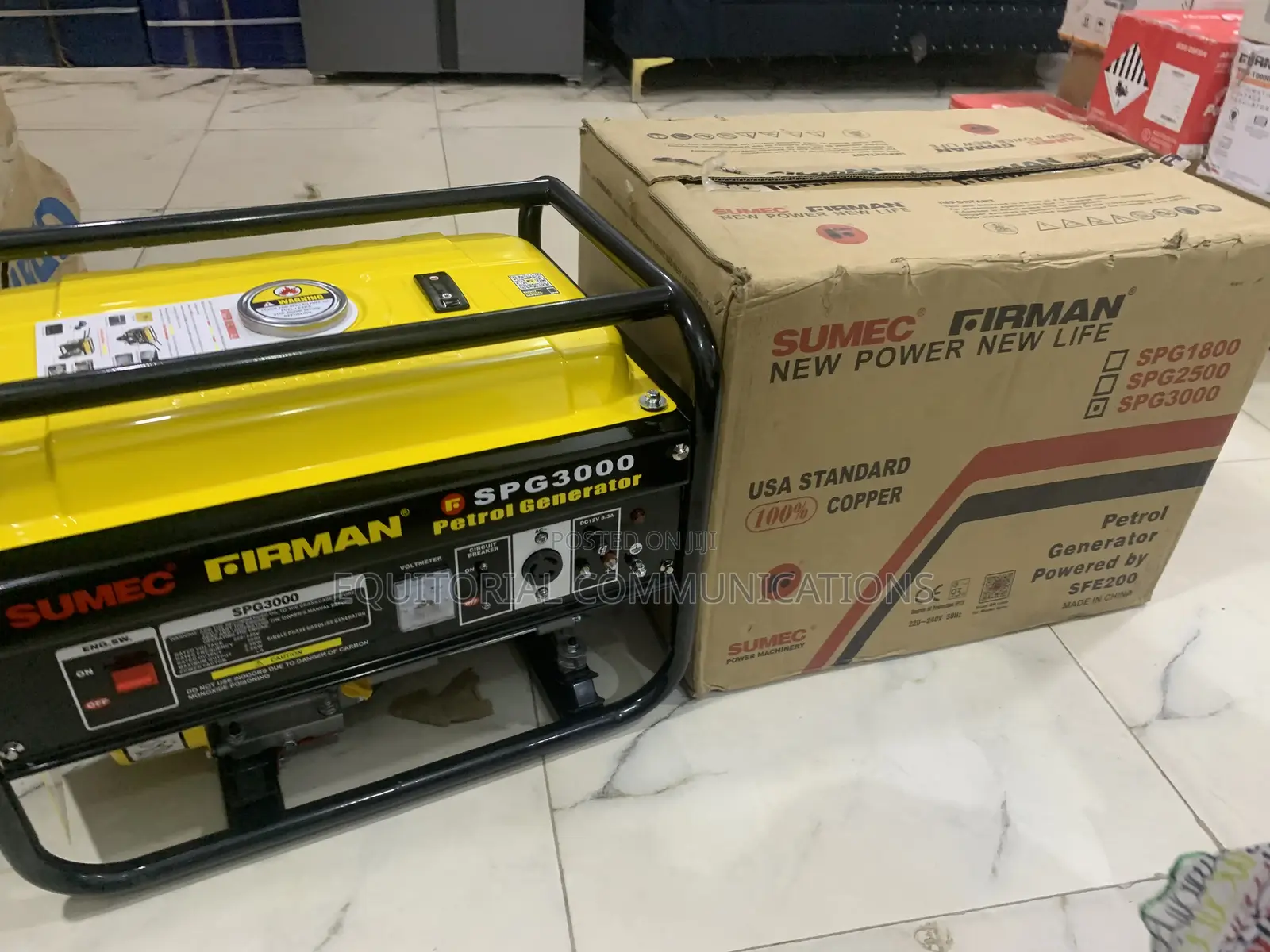 Sumec Firman SPG3000 Generator: Powerful, Durable and Cost-Effective