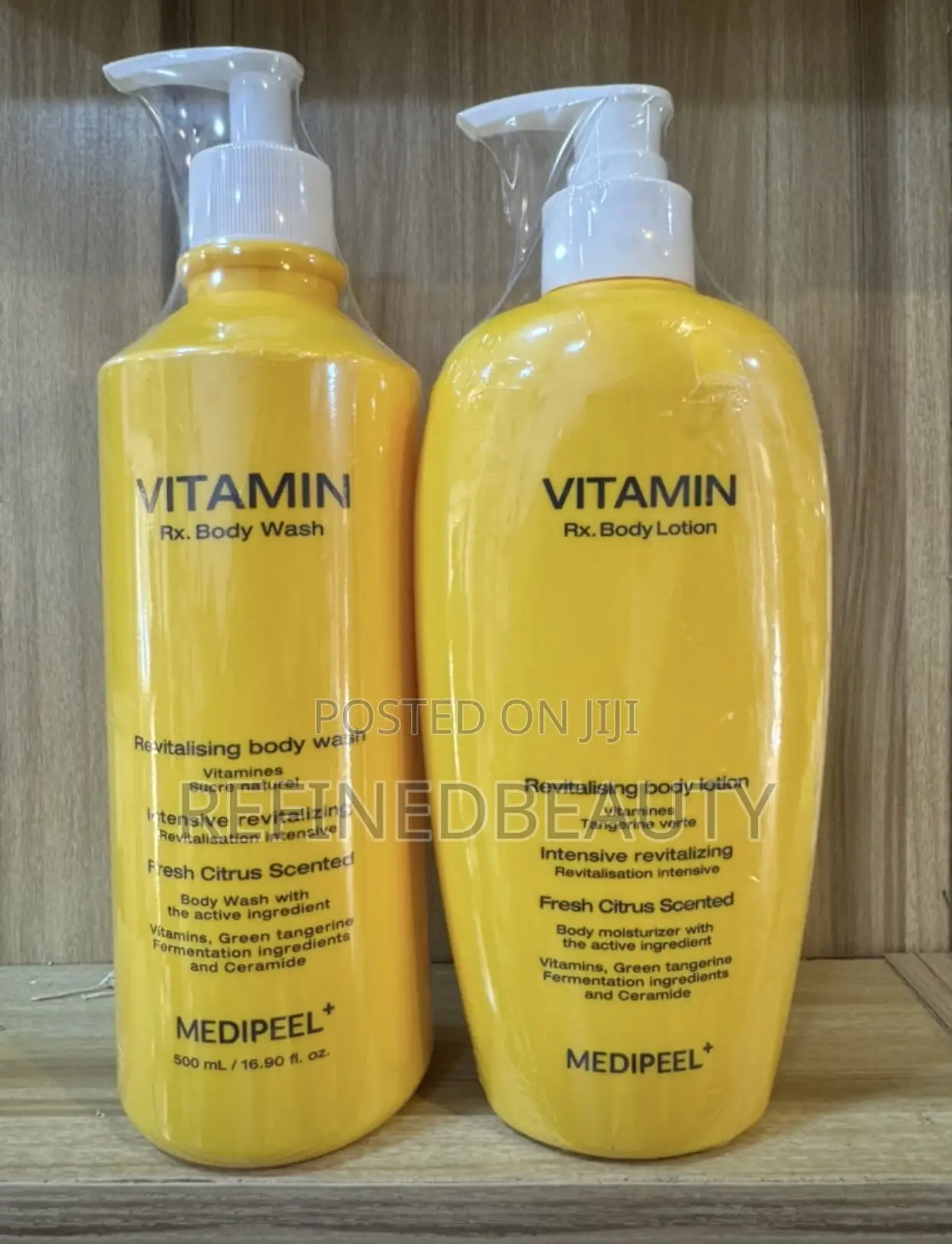 Medipeel Vitamin Rx. Body Wash Body Lotion