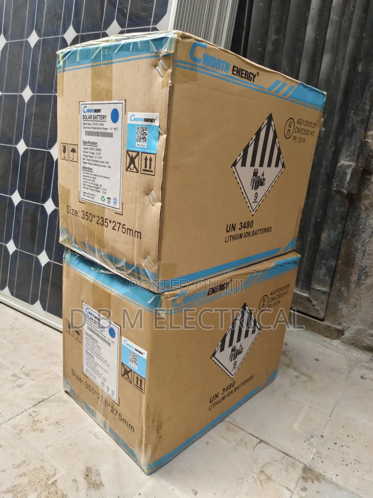 200ah Cworth Solar Lithium Battery 12v