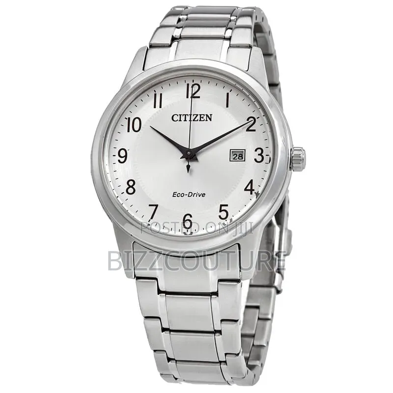 ORIGINAL Citizen Eco-Drive White Dial Watch. 100% Authentic Guaranteed