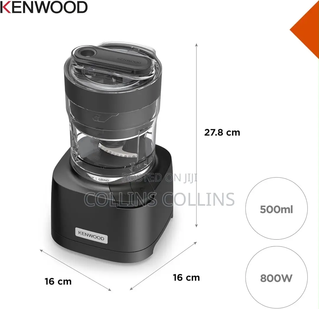 Kenwood Duo Prep CHP80.000BK, Food Chopper and Grinder