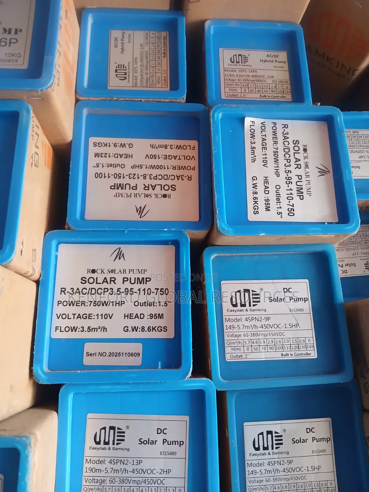Quality Solar Submersible Machine AC/Dc Inbuild Controller Samking