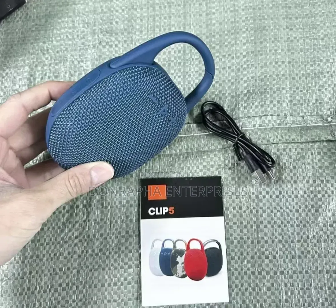 Original JBL Clip 5 Portable Bluetooth Speaker – Waterproof IP67