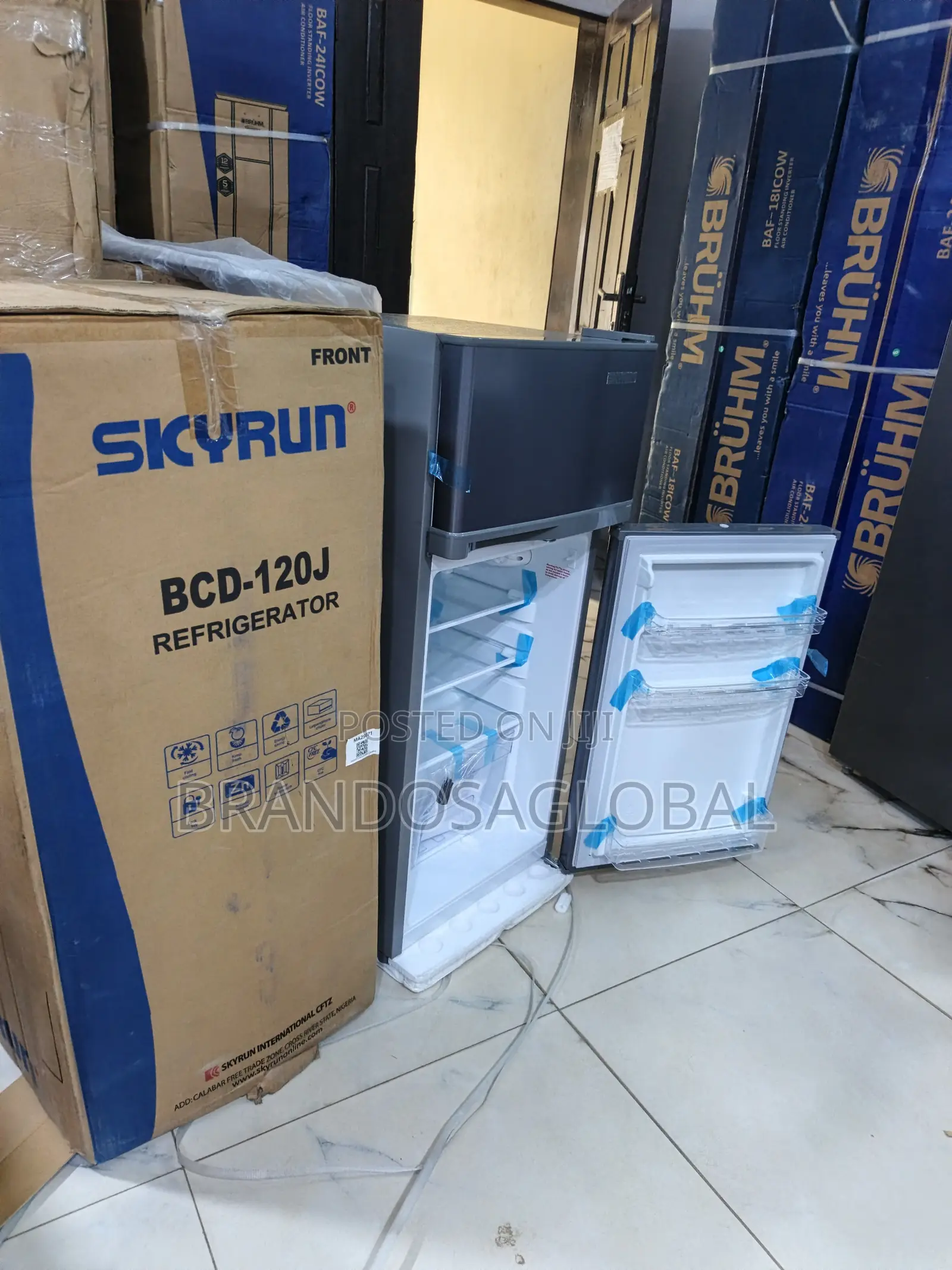 Skyrun BCD-120J Fridge – Reliable 105L Refrigerator