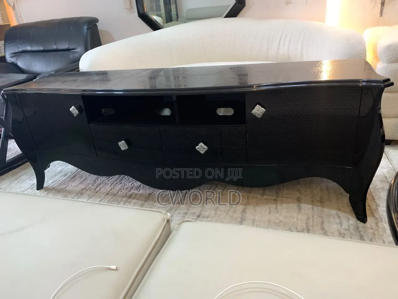 Luxury TV Console With Storage