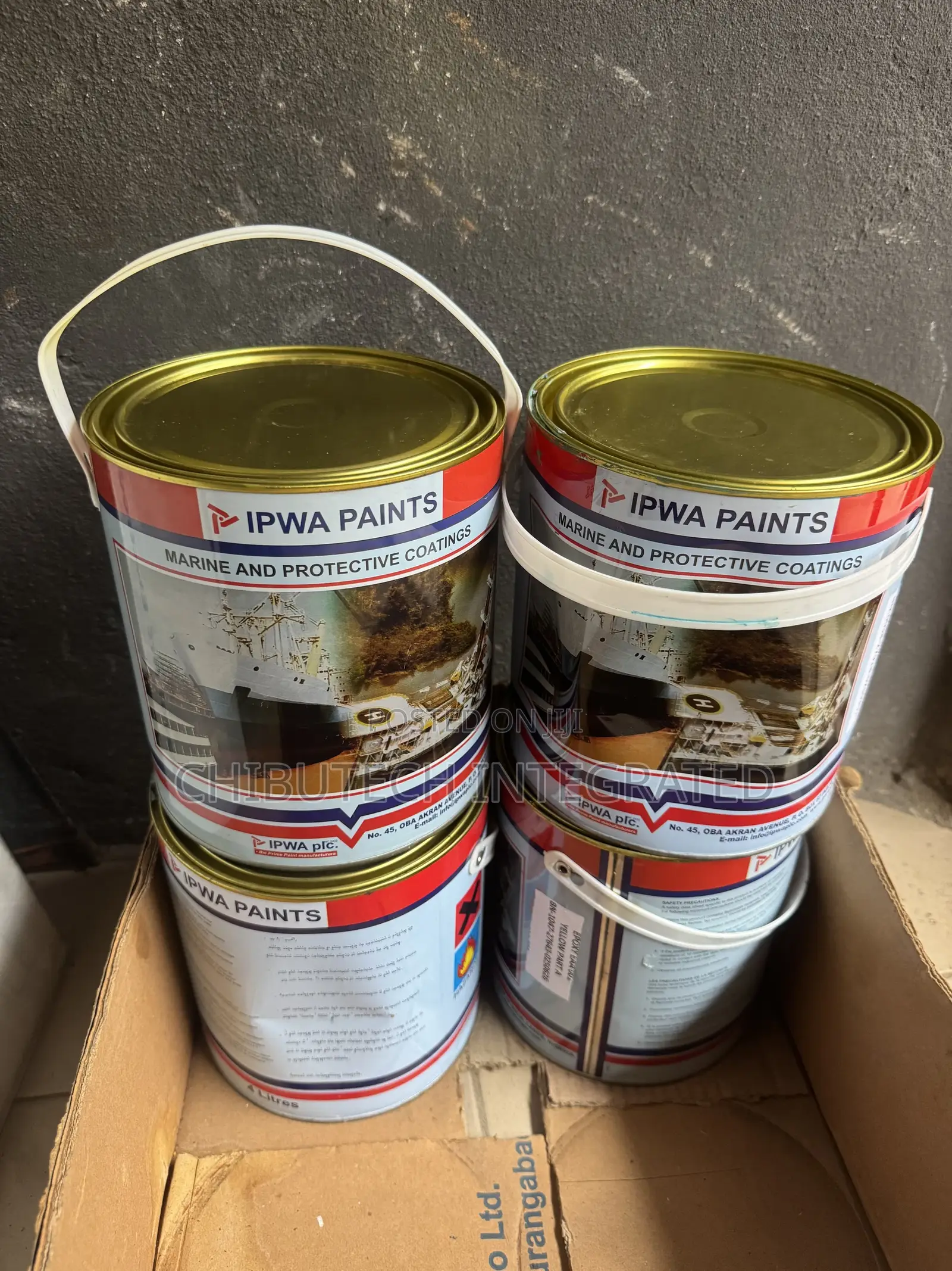 Ipwa Paints Marine and Protective Coatings.