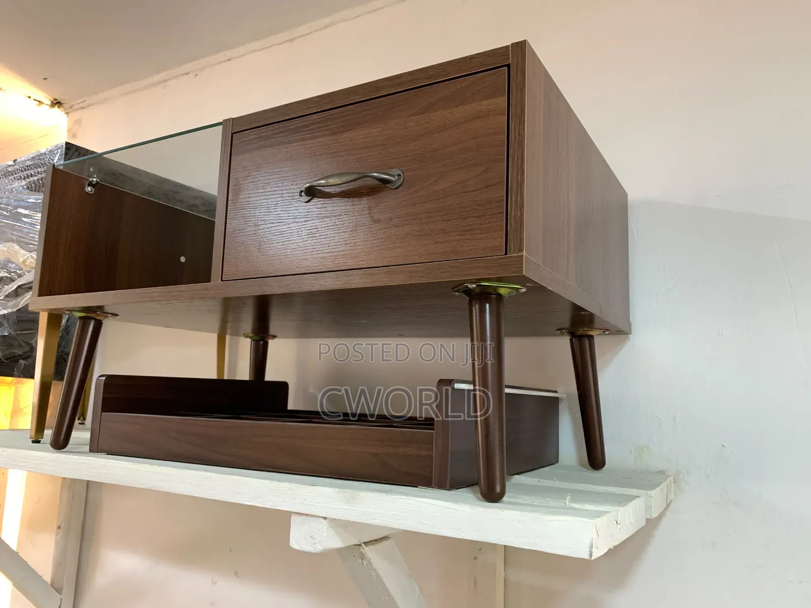 Modern Glass Top Center Table