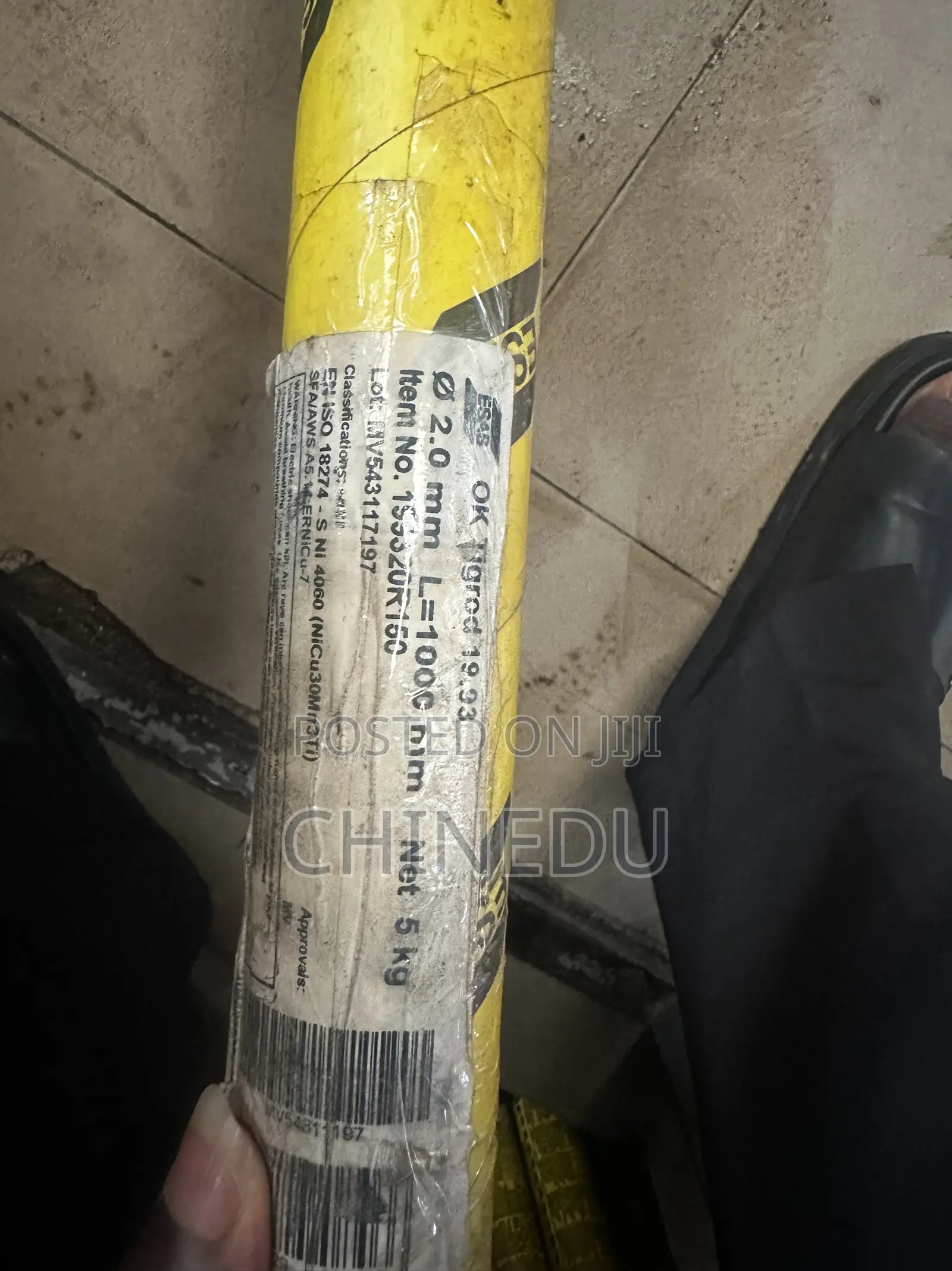 ESAB OK Tigrod 19.93 TIG Welding Filler 2.mm
