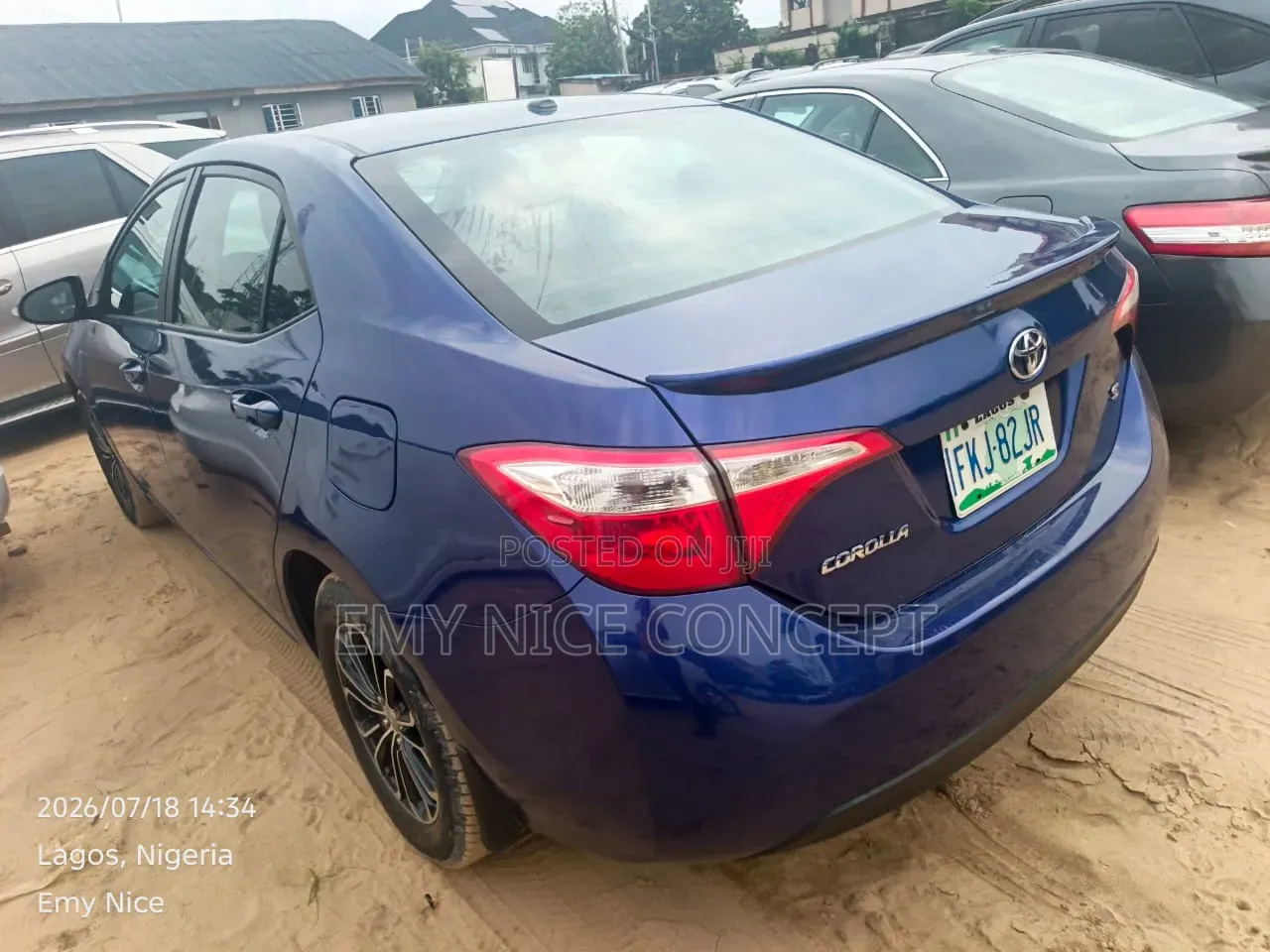 Toyota Corolla 2015 Blue