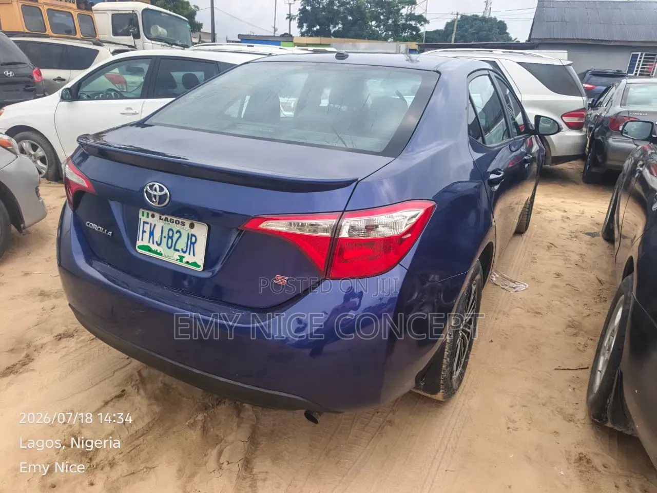 Toyota Corolla 2015 Blue